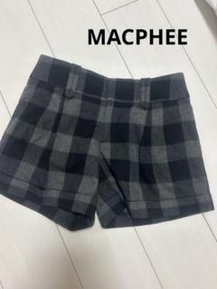 MACPHEE☆ウールショートパンツ