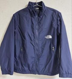 【美品】ノースフェイス コンパクトノマドジャケット ネイビー140㎝ THE NORTH FACE ザ・ノース・フェイス キッズ コンパクトノマド