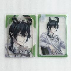 ツイステ　プラチナジャケット　缶バッジ　マレウス ツイステ 缶バッチ プラチナジャケット グロマス｜Yahoo!フリマ
