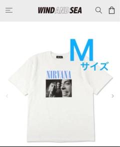 Mサイズ　WIND AND SEA　NIRVANA NEVERMIND TEE