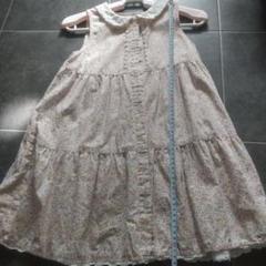 花柄ノースリーブワンピース 130cm