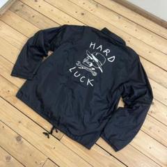 JB即決 HARDLUCK ハードラック O.G オリジナルロゴ コーチジャケット 黒 Mサイズ　新品 2025年最新】ハードラック ジャケット・アウターの人気アイテム