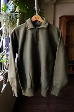 A.PRESSE/アプレッセ】Vintage Half Zip Sweat Hoodie