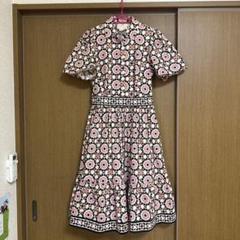 【美品】kate spade 総柄シャツワンピース ピンク 長袖 0 S kate spade NEW YORK - 【美品】kate spade 総柄シャツ