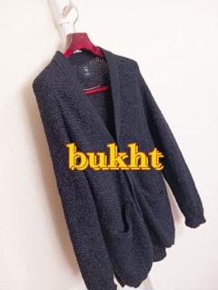 bukht ニットガウンカーディガン☆美品 2025年最新】bukht カーディガンの人気アイテム - メルカリ