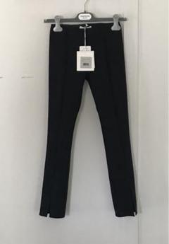 The ROW ザロウ ストレートパンツ コットンストレッチ ネイビー - メルカリ