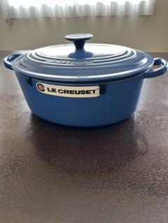 【未使用品】LE CREUSET ハート型鍋 青 2025年最新】ル・クルーゼ ハート 鍋の人気アイテム - メルカリ