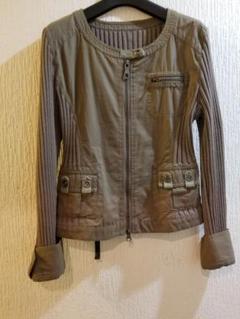 【美品】4298 シズカコムロ SHIZUKA KOMURO レザージャケット SHIZUKA KOMURO(4298) シズカコムロ ジャケット サイズ42