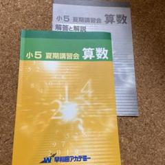 【新品・未使用】予習シリーズ　早稲田アカデミー　5年下フルセット　SSクラス向け 塾サポ 下剋上受験 / 予習シリーズ 算数 5年下