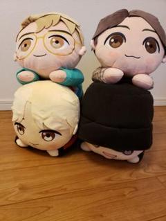 BTS TinyTAN メガジャンボ寝そべりぬいぐるみフルセット BTS tinytan メガジャンボ寝そべりぬいぐるみ コンプリート タグ