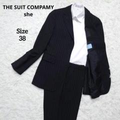 S　美品　スーツカンパニー　春夏スーツセットアップ 楽天市場】PERFORMANCE SUIT レディース スーツ セットアップ V