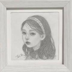 むらまつ ちひろ　アート　作品　画家　鉛筆画