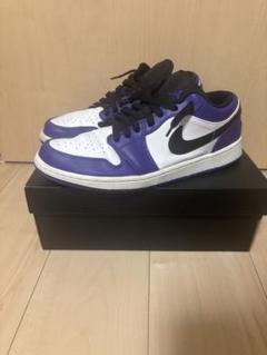 NIKE AIR JORDAN 1 LOW COURT PURPLE