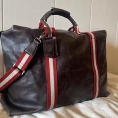 美品】BALLY バリー でか ボストンバッグ クロコ型押し