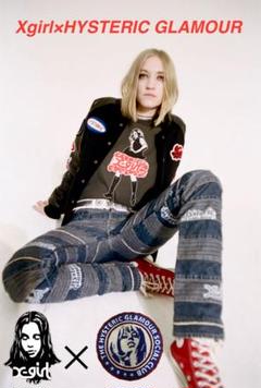 ◯X-girl✖️hysteric glamor アイコン　セットアップ　イエロー X-girl×HYSTERIC GLAMOUR | NEWS | X-girl OFFICIAL SITE