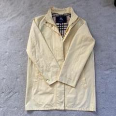 BURBERRY ダッフルコート イエロー 38 中古・古着通販】BURBERRY BLUE LABEL (バーバリーブルー