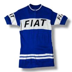 FIAT Vintage サイクルジャージ　サイクルシャツ　チェーンステッチ FIAT Vintage サイクルジャージ サイクルシャツ チェーン