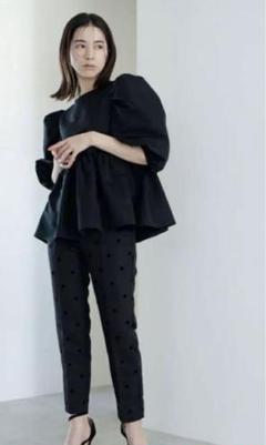 【新品未使用】maison de dolce❤︎ ストレートスラックスパンツ maison de dolce ストレートスラックスパンツ