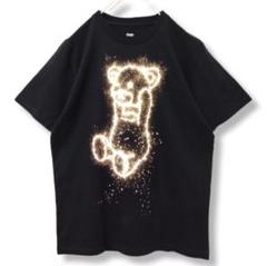 【graniph】半袖　Tシャツ　黒　ブラック　プリント　メンズ　古着　グラニフ