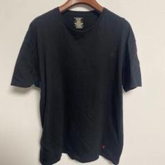 POLO RALPH LAUREN 黒 コットン Tシャツ 裾刺繍 XLのサムネイル