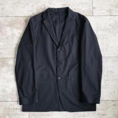 デサント DESCENTE ☆ ストレッチ テーラード ジャケット M ブラック