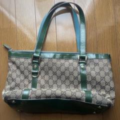 GUCCI グッチ　GGキャンバス　ハンドバッグ