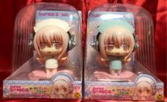 すーぱーそに子 ゆらゆらソーラー 白&水色ナース 全2種セット