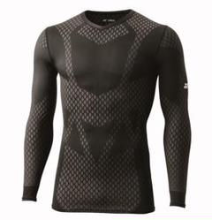 【レア】YONEX STB コンプレッション 長袖Vネック メンズ Mサイズ