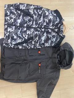 BURTLE AIRCRAFT 空調服 XXL 迷彩柄＋グレー - メルカリ