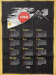 年代物　1991年 デニムカレンダー　EDWIN　BIG JOHN　ラングレー 年代物 1991年 デニムカレンダー EDWIN BIG JOHN ラングレー