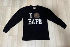 A BATHING APE■レディースラインAPEE■リバーシブルカットソー長袖 A BATHING APE□レディースラインAPEE□リバーシブルカットソー長袖
