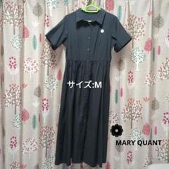 【美品】MARY QUANT ブラックシャツワンピース 2024