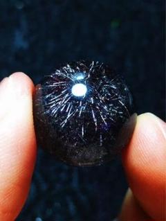 ⭐︎【高級】パープルルチルクォーツ 丸玉 15mm - メルカリ