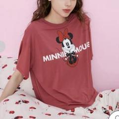 新品　国内正規品　ミニーマウス　ジェラートピケ　Tシャツ　ショートパンツ　赤 ジェラートピケ ミニーマウス ワンポイントTシャツ ショート