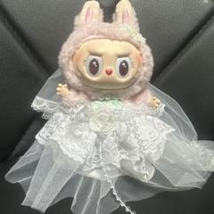 Labubu Mokoko Close to Sweet Vinyl Plush Doll Pendant | Tiny