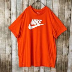 g46 ナイキ NIKE フロントロゴTシャツ オレンジ XXL 吸汗速乾