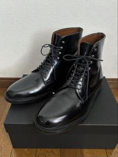 【値下げ】ヨウジヤマモト　メンズ　ブーツ　黒　29センチ yohji yamamoto - MAT SMOOTH LEATHER ZIP BIKER BOOTS （BLACK