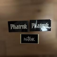 Phatrnk ロゴ ステッカー 3枚セット