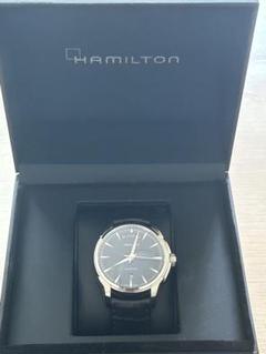 Hamilton h325051 自動巻き 腕時計 黒レザー　最終値下げ