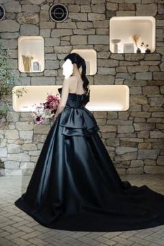【最終値下げ】YNS ブラックドレス　グリッター SL17910]カラードレス LaVenie Collection カラードレス｜YNS