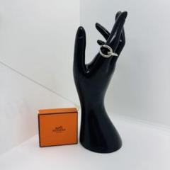 ✨HERMES✨エルメス✨スカーフリング✨シルバー✨ヴィンテージ✨リング✨
