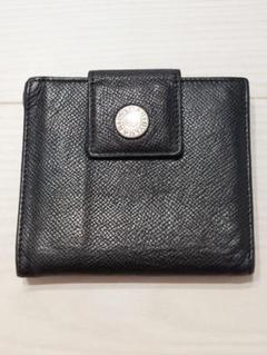 BVLGARI ブラック 二つ折り財布