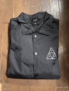HUF ブラック コーチジャケットのサムネイル