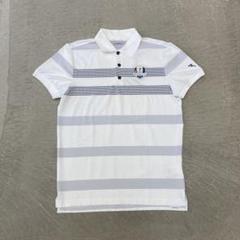 美品】CHERVO 総柄 花柄 ストレッチ ポロシャツ ゴルフウェア