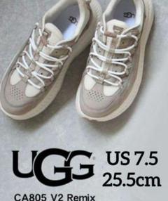 UGG CA805 REMIX 厚底 スニーカー シューズ グレージュ アグ新品