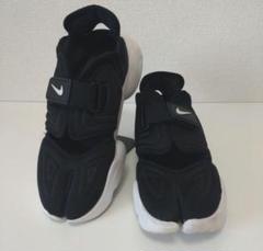 未使用級 nike aqua rift サンダル 足袋 24cm 送料無料 NIKE AQUA RIFT ナイキ アクアリフト 24cm ブラック レディース