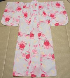 子ども用　浴衣　花柄
