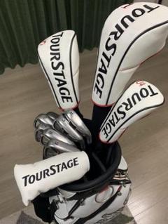 ツアーステージV002 キャディバッグ付11本セット!BRIDGESTONE