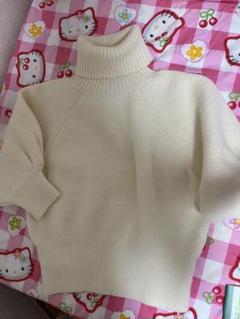 sheller シェリエ　ZIPPERニットトップス　WHITE The Elle Quarter-Zip