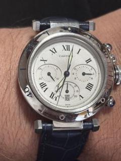 カルティエ CARTIER W3101855 パシャ クロノ クォーツ メンズのサムネイル